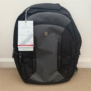 Victorinox Black and Gray Backpack
